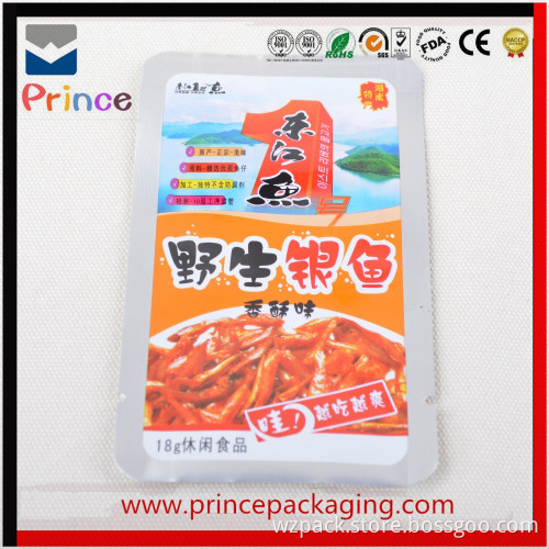 free samples bag fatory foil packaging for trading cards